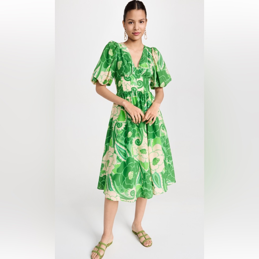 FARM Rio Tropical Groove Midi Dress NWT/never worn Size Small